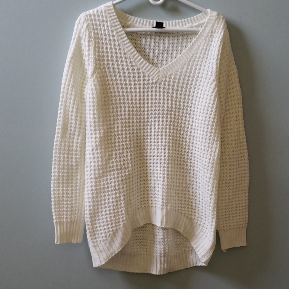 Cream sweater